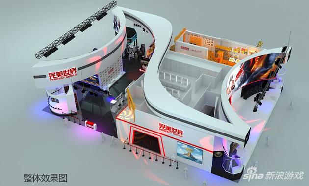 完美世界chinajoy2016展馆图(点击查看大图)