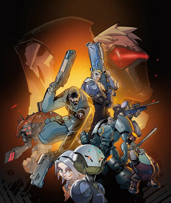 《守望先锋》2017年发行100页漫画小说及艺术