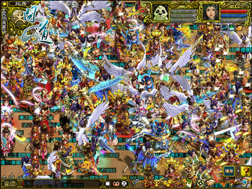 战斗狂欢不停歇问道生死斗PK激情无限_网络游