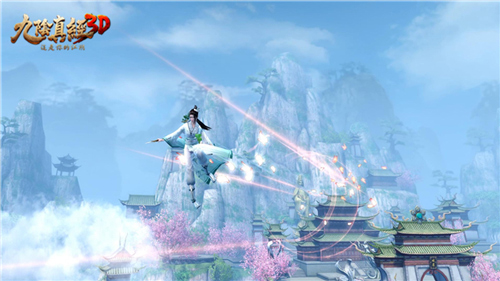 《九陰真經(jīng)3D》御風(fēng)輕功花間舞