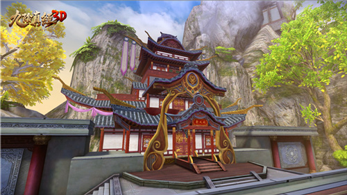 《九陰真經(jīng)3D》駐地建造效果展示