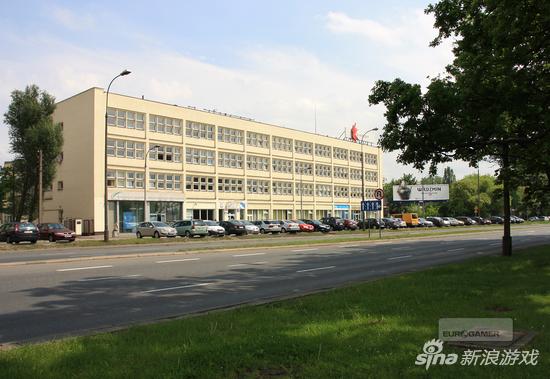 CD Projekt Red 办公楼外景图。平凡的外表下出生了波兰、甚至全天下流戏行业的一个传奇。