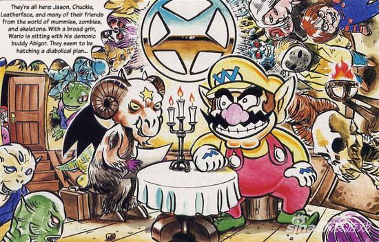 马里奥漫画黑历史揭秘!重口味大闹十八层地狱