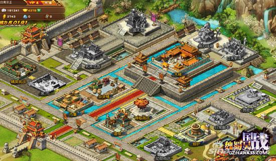 缤纷洛阳城 《国战魏蜀吴》今日不删档内测_网