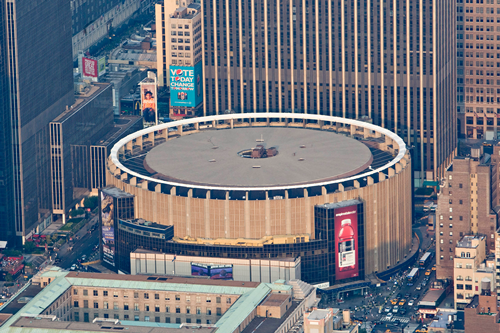 NBA观众们耳熟能详的麦迪逊花园