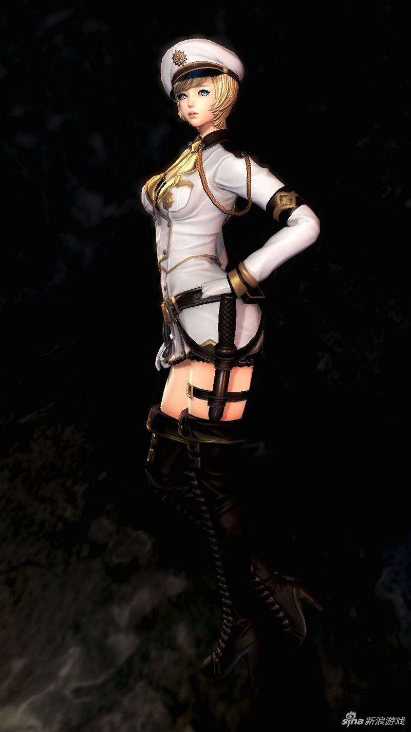 禁欲制服诱惑 剑灵新时装提督女款美图