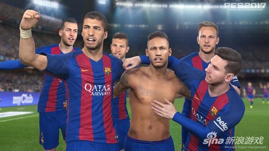 《实况足球2017》首批媒体评分 清一色高分好