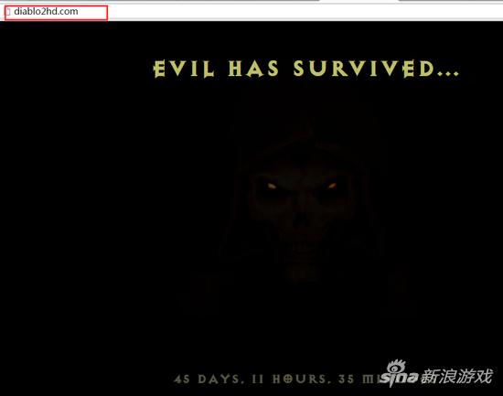 《暗黑2 HD》倒计时网站惊现