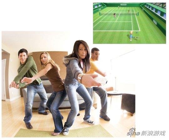 Wii Sports：网球