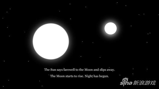 这是一个月亮寻找太阳的故事