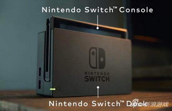 Switch的平板就是本体 底座仅用于TV输出和充电