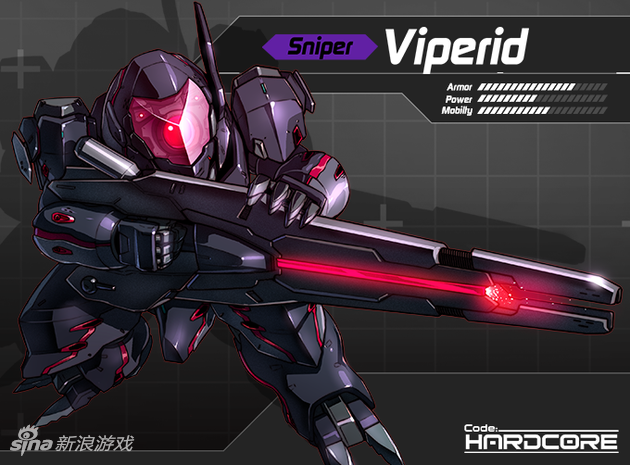 《代号:硬核》狙击型机体——Viperid 蝰蛇
