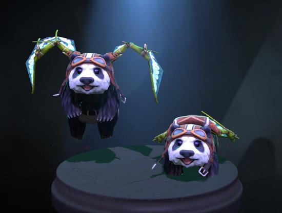 《Dota2》熊猫斑竹队长