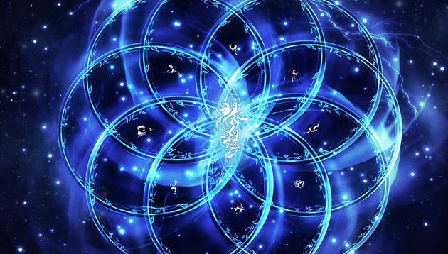 《剑网3》酷炫霸刀魔法阵返图_新浪游戏_手机新浪网