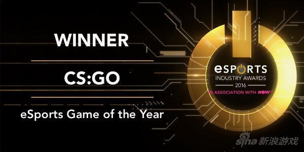 力压LOL和DOTA2 CSGO获评英国2016最佳电