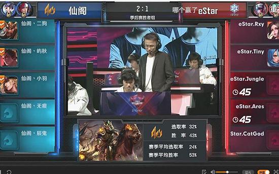 王者荣耀KPL黑马杀出 虎牙直播仙阁演绎套路