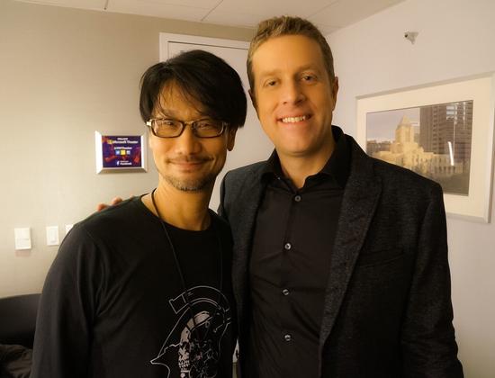 小岛秀夫和Geoff Keighley