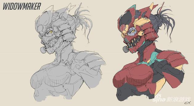 生化英雄诞生 《守望先锋》赛博朋克风同人图赏_全球新网游_新浪游戏_新浪网