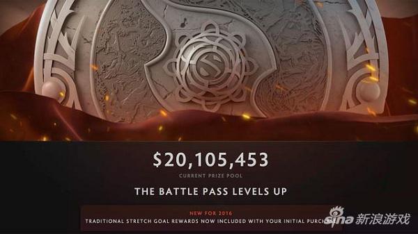 DOTA2 TI6奖金池超2千万美元