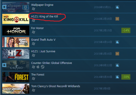 一篇文章竟让《H1Z1》成为Steam国区第一热