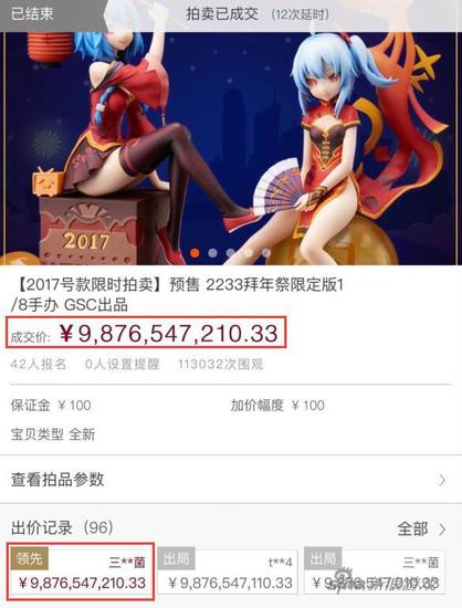 最終成交價