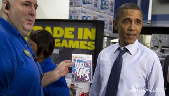 奥巴马亲自为女儿购买游戏《舞力全开3》