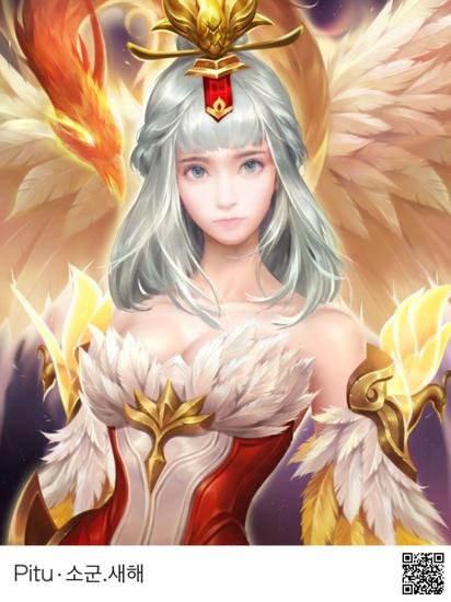 韩国第一游戏美女热衷MOBA手游 微博晒出PS