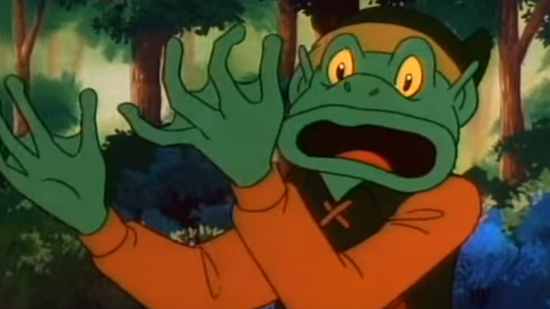89年动画中的青蛙linke