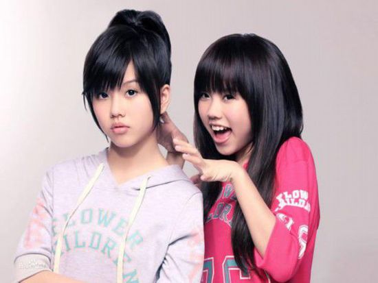 童年时期的BY2,姐姐Miko,妹妹Yumi