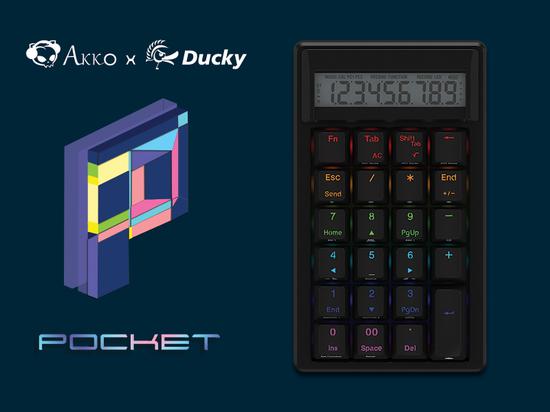 㲻Akko X Ducky Pocket RGB̷