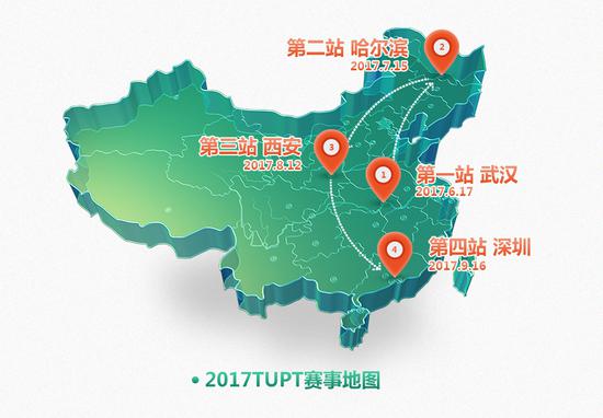 2017TUPT赛事地图