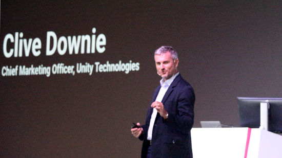 Unity科技 CMO Clive Downie