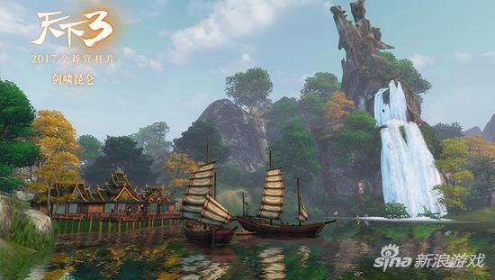 《天下3》全新玩法“九黎求生”地图实拍