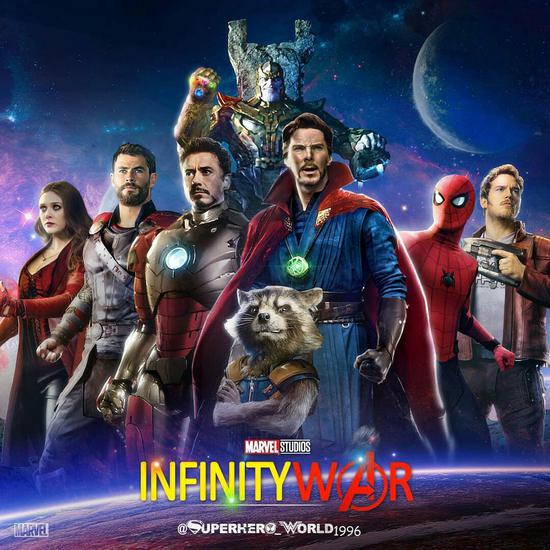 《复仇者联盟3》片场奇异博士、绿巨人、钢铁