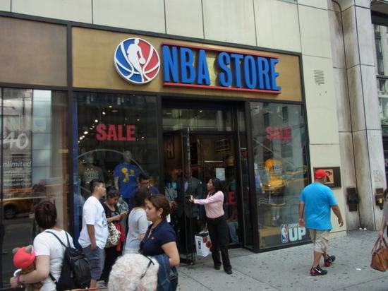 NBA的官方商店