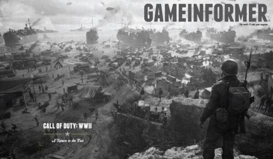 《COD14:二战》劲爆新封面 48人壮观抢滩登陆