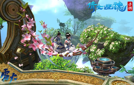 全新飞行坐骑【繁花】 浪漫遨游倩女三界