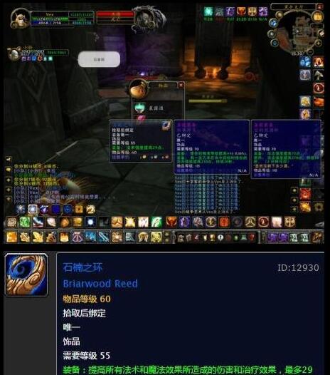 《魔兽世界》60年代经典蓝绿饰品_网络游戏-新