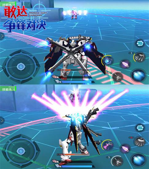 雀屏式碎击弩射击变为照射