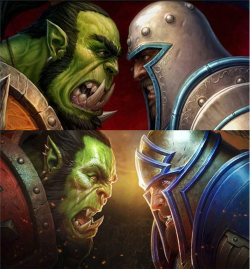 联盟和部落之间的战争永不停息