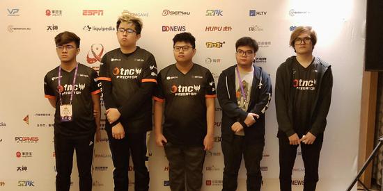 WESG总决赛DOTA2冠军TNC赛后采访:决赛BP很关键