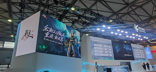 《剑灵》2.0全新版本亮相ChinaJoy，高人气NPC惊艳登场