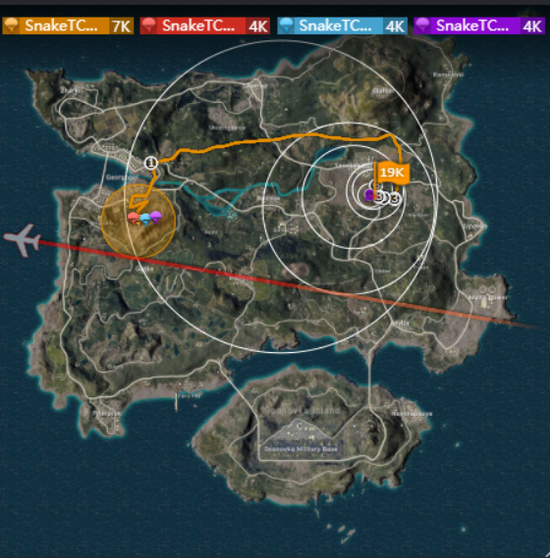 WEGL微博杯海选A组:SnakeTC 19杀吃鸡成功逆袭