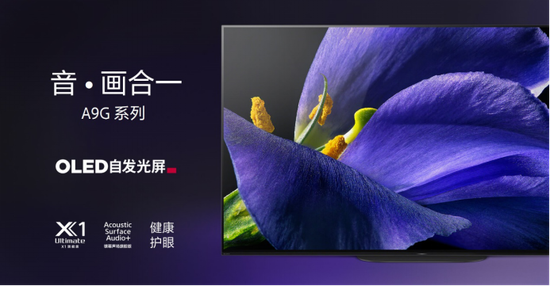 索尼4K HDR OLED智能电视A9G系列