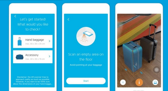 荷兰皇家航空公司推出新AR功能 帮助乘客检查