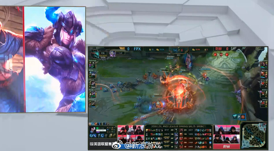 FPX VS RW 1:0 FPX获得胜利