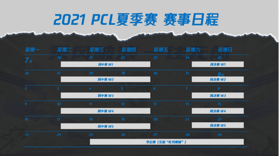 乘风破浪，一往无前——2021 PCL夏季赛热血启航！