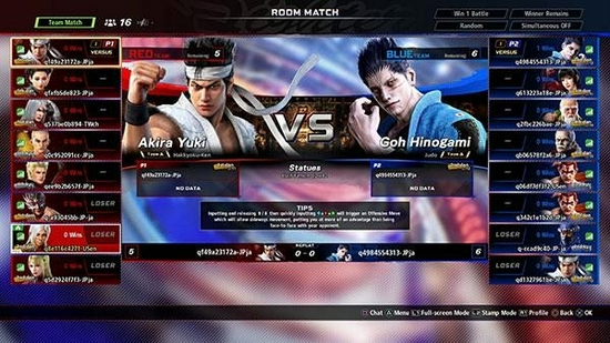 Virtua Fighter系列最新作今日发布更新文件Ver.1.10