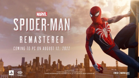 《漫威蜘蛛侠：复刻版》登陆PC！8月12日发售