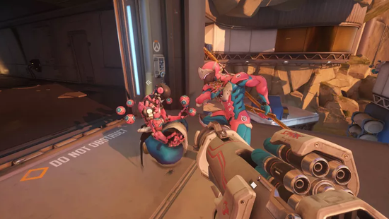 粉红瑞破来袭!守望先锋联赛杭州闪电队皮肤开卖